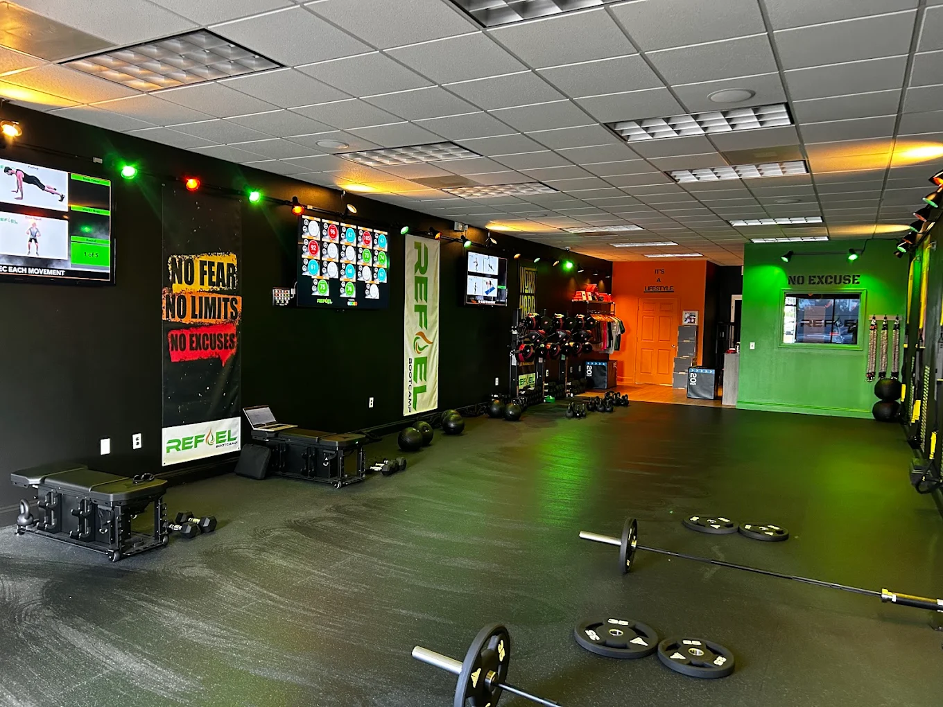 Members training at ReFuel Bootcamp in Crestview, Florida